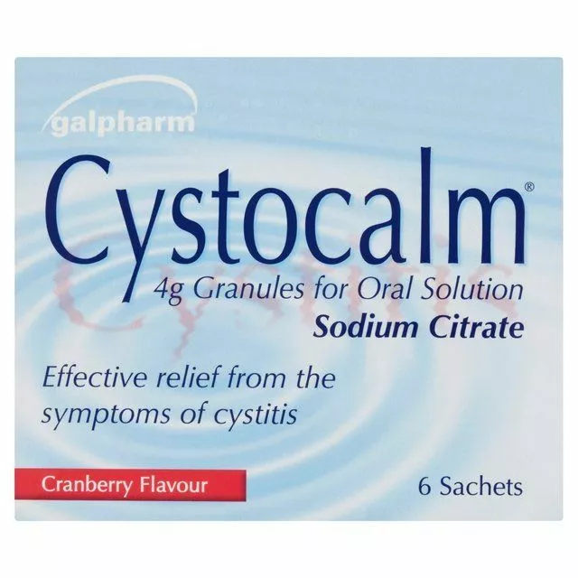 CYSTOCALM 6x4g SOLUZIONE ORALE CITRATO DI SODIO CISTITE SOLLIEVO VESCICA MIRTILLO