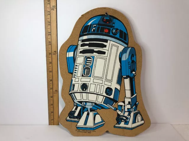 Vintage Star Wars Empire Strike Back R2-D2 Corkboard   1980 Manton Cork