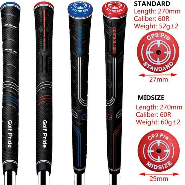 13x Golf Club Swing Grips Anti Slip Standard Midsize For Golf Pride CP2 Pro Grip