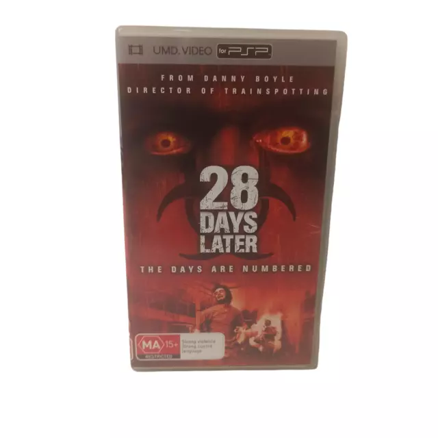 Sony PlayStation Portable PSP UMD Video Movie 28 Days Later Horror Apocalypse