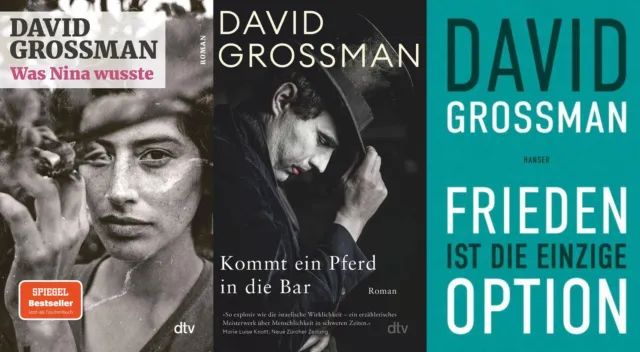 David Grossman / Was Nina wusste/Kommt ein Pferd in die Bar/Frieden ist die  ...