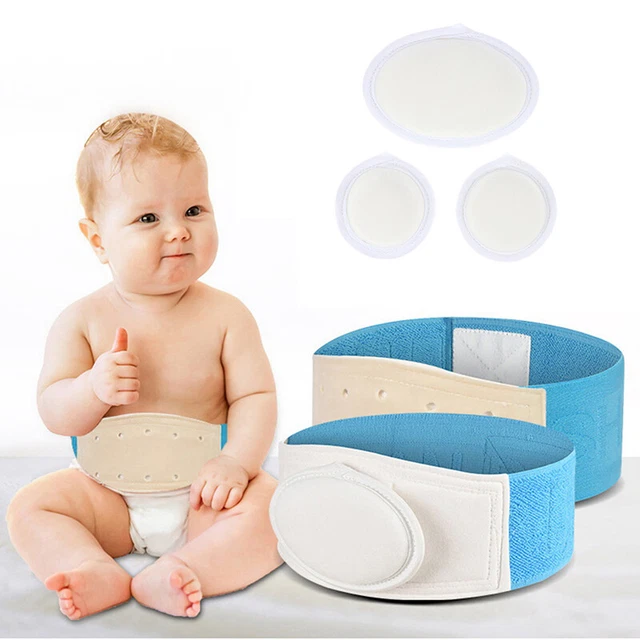 ENLUNTRA Baby Belly Button Patches (5 Pack) – Umbilical Hernia Patch & Belly Button Shaper, Waterproof & Soft