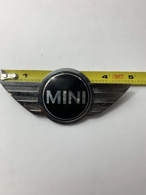 MINI COOPER 1 R50 R53 R56 R57 Genuine Rear Tailgate Badge Emblem Chrome ...