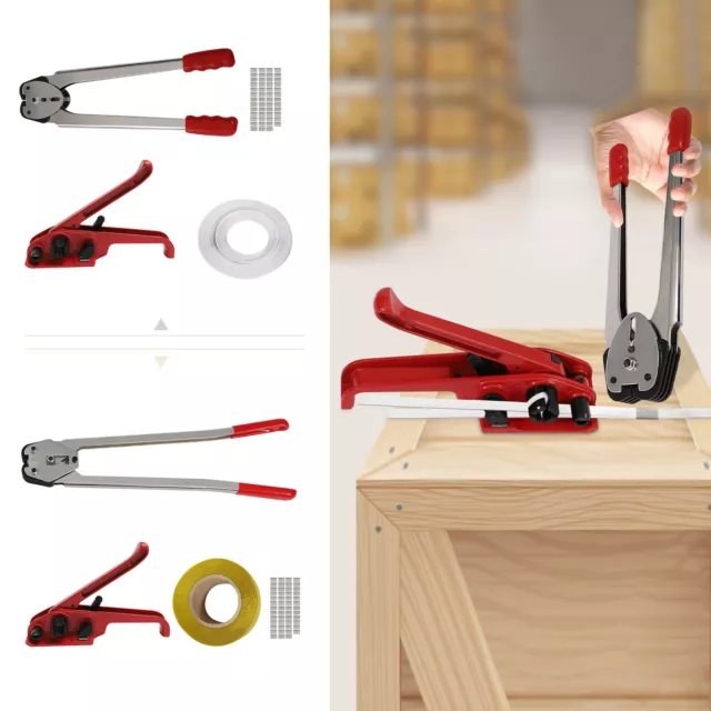 Banding Strapping Kit Packaging Strapping Tool Sealing Tool Work Efficiently
