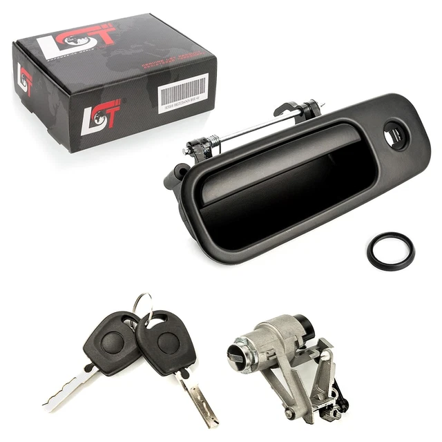 Cylindre De Serrure Arrière De Coffre Pour Ford Fiesta 1996-2002 - 2 Clés - Argenté Manuel - 96FGA22050CG 98FU A22050 CDPM