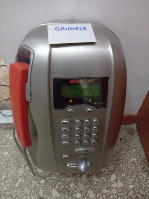 Cabina Telefonica Telecom Italia Telefono Vintage