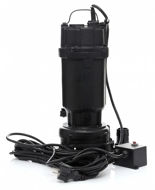 Pompa settica pozzo profondo pozzo profondo sommergibile per acque reflue con smerigliatrice 1100 W