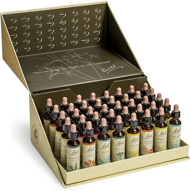 NELSON BACH BOX Set of 20ml Original Flower Remedies. BBE 01/2026 399.
