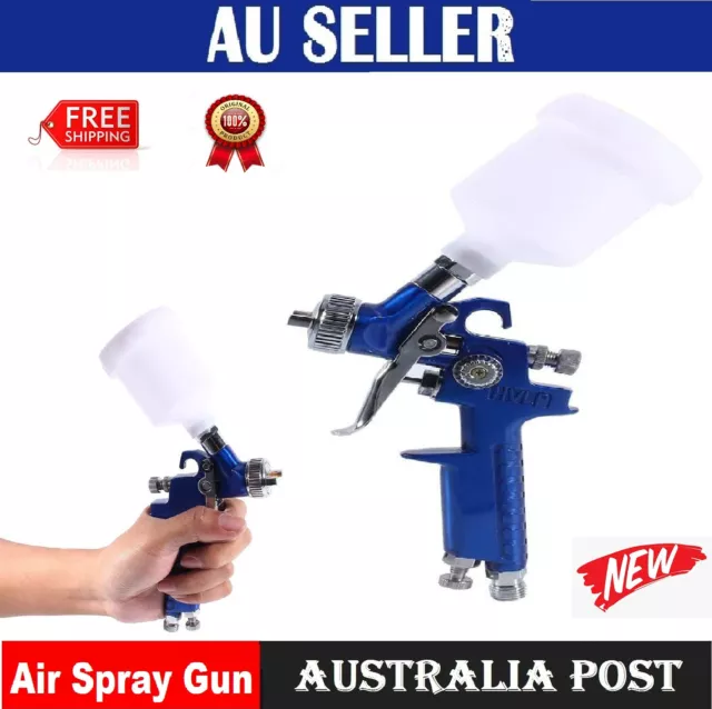 0.8MM Nozzle Professional HVLP Mini Air Gravity Feed Paint Spray Gun painting AU