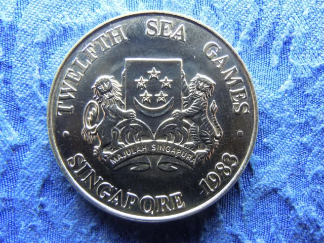 Singapore 5 Dollars 1983, Km25 Unc