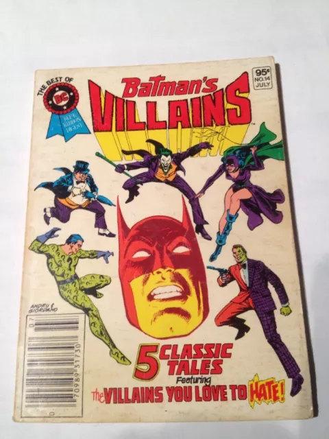 Best of DC blue ribbon digest #  14 batman's villains