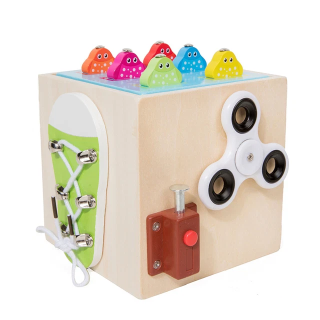 Montessori Busy Toys | Creative Montessori Sensory Board For  Children