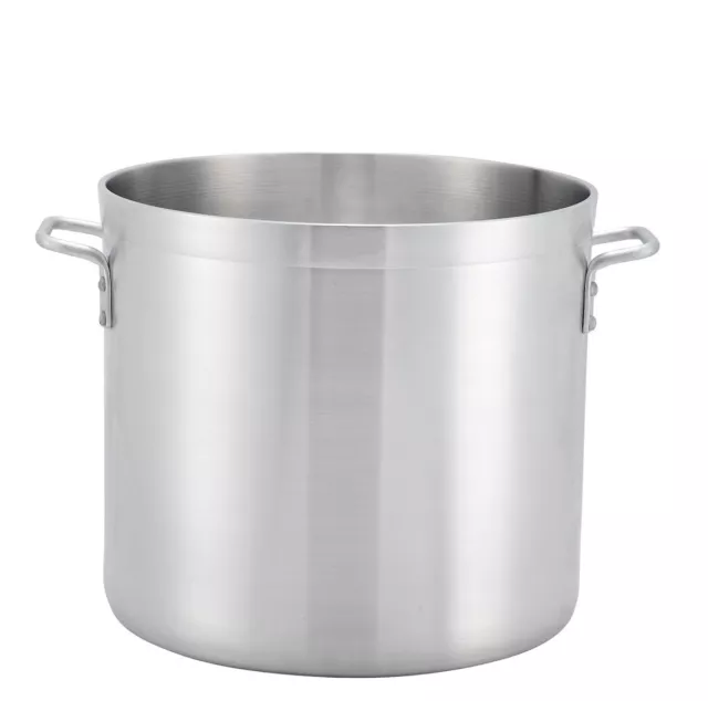 Winco ALHP-24, 24-Quart Extra-Heavy Aluminum Stock Pot, NSF