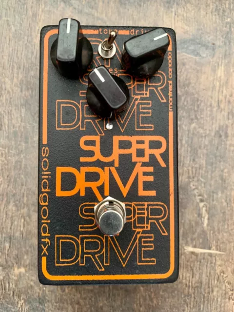 SolidGoldFx SuperDrive Pedale Distorsion