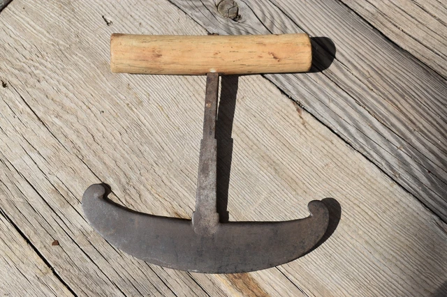 Antique Hand Forged Flensing Knife / Whaling Tool