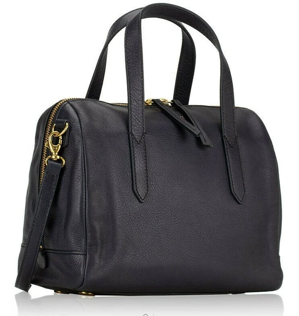 Fossil sydney 2025 satchel heritage blue