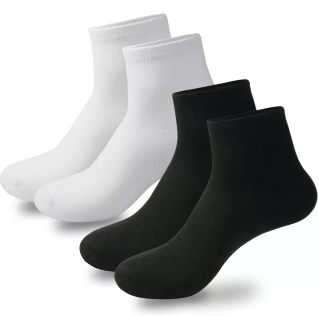 10-60 Paket Sport Socken Freizeit Socken Herren Damen Baumwolle Socken Kurz