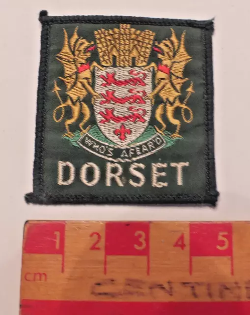 Vintage Boy Scouts Dorset District County Area Badge (Zz)