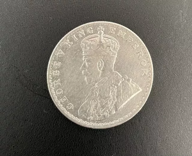 1901 Indian One Rupee Victoria Silver Coin