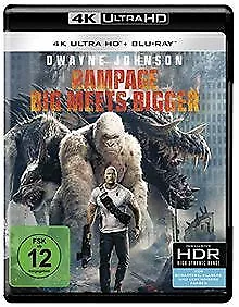 Rampage: Big Meets Bigger 4K Ultra HD [Blu-ray] von ... | DVD | Zustand sehr gut