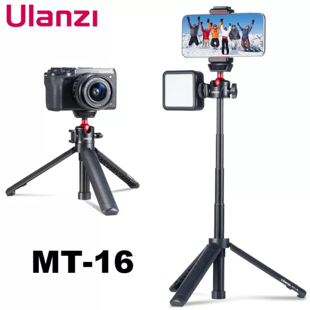 Ulanzi MT-16 Extendable Ballhead Camera Tripod Stand Holder Mini Tabletop Tripod