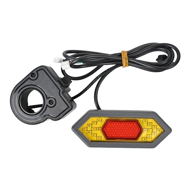 Feu Arrière LED Multimode Pour Scooter électrique JinYue - Installation Facile, Super Lumineux, ABS