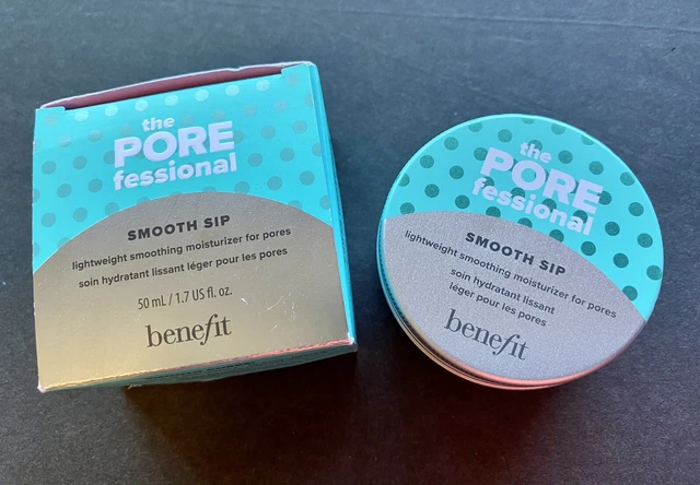 Benefit The Porefessional Smooth Sip 1.7oz NEW SEALED JAR IN BOX  *Free Shipping