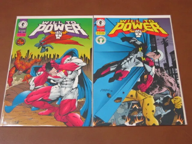 Will To Power # 1 - 8 Vf-Nm Complete Run Dark Horse Comics Govt Superhero 1994 5