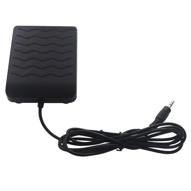 Piano Sustain Pedal Sturdy 3.5mm Jack Professional Piano Keyboard Pedal for