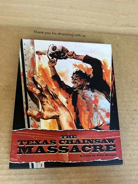 TEXAS CHAINSAW MASSACRE 4K UHD Steelbook (2022) 3 Disc Premium Ed Like