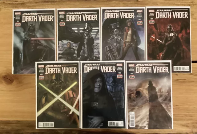 Star Wars Darth Vader #1-7 (Marvel 2015).  Key Issue, 1st Dr. Aphra.