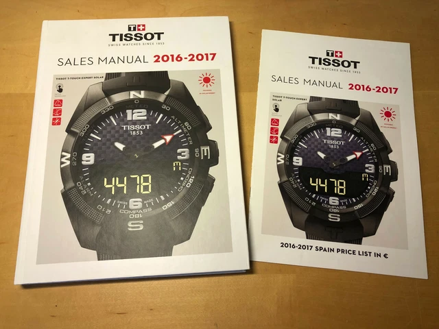 TISSUESOT 2017 Sales Manual Watch Collection General Catalog