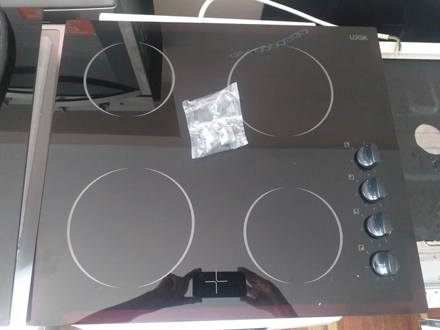 LOGIK LCHOBKN22 59 cm Electric Ceramic Hob - Black RRP £149.00