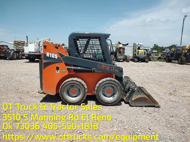 2017 Gehl R105 Compact Skid Steer Loader T Handle 4000# Weight Used