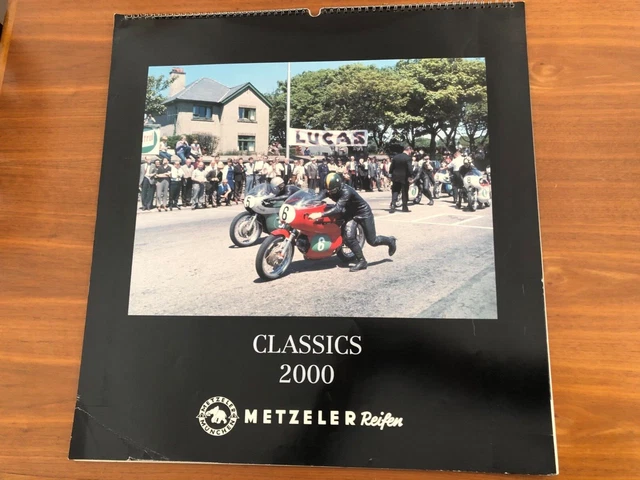 Metzeler  Reifen  Calendar  2000  " Moto Classics  "