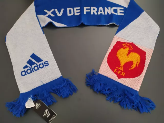 Écharpe Neuve Officielle Équipe de France de Rugby - Taille Unique Adulte -