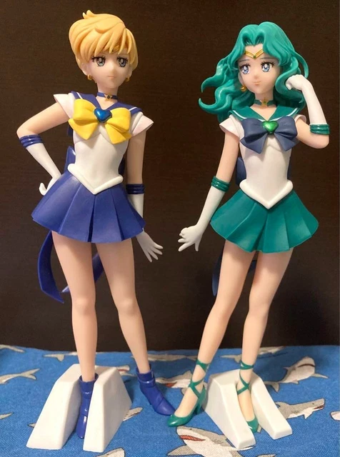 Figurine Super Sailor Uranus & Neptune Glitter & Glamours Sailor Moon Eternal Combo Set main image 1