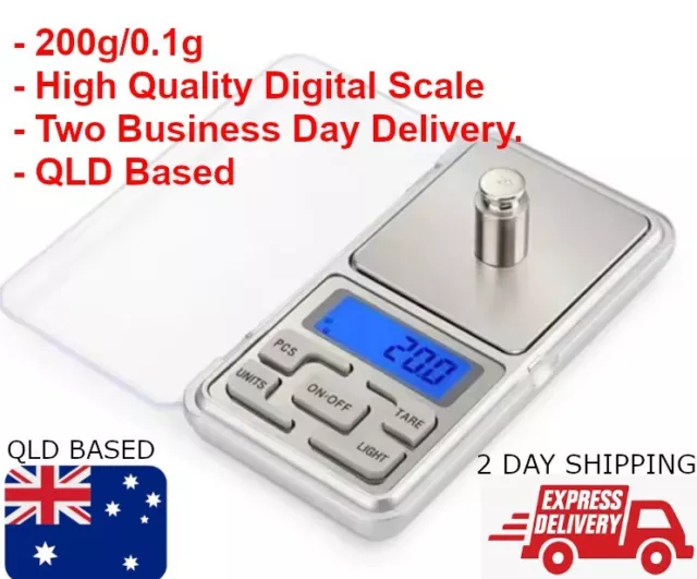 Pocket Digital Mini Scales 0.01g 500g Precision Weight Balance Jewellery/Herbs