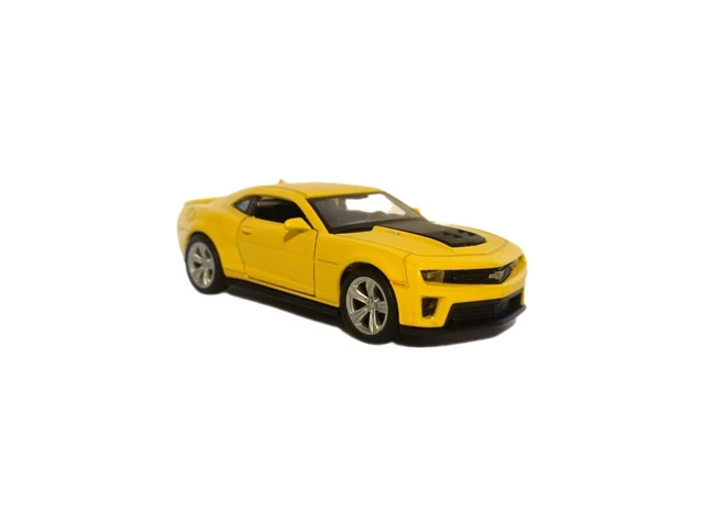 Chevrolet Camaro Zl28 Yellow Welly 1/34-1/39 Voiture