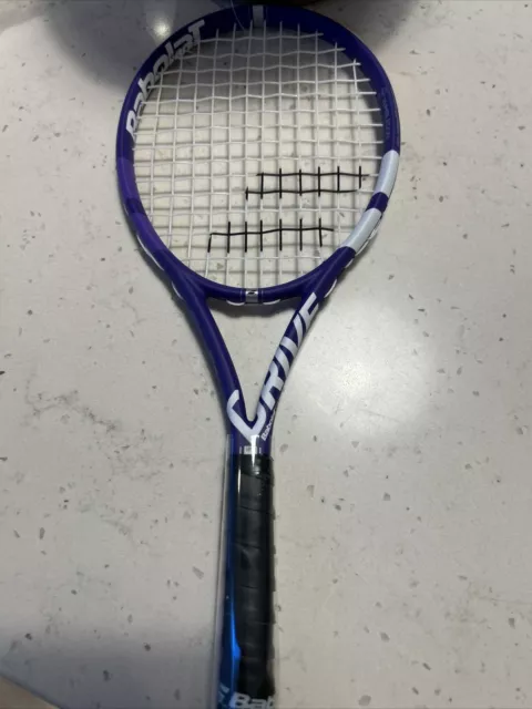 Babolat Drive 10" Mini Tennis Racket - Purple/White Wimbledon Novelty Souvenir