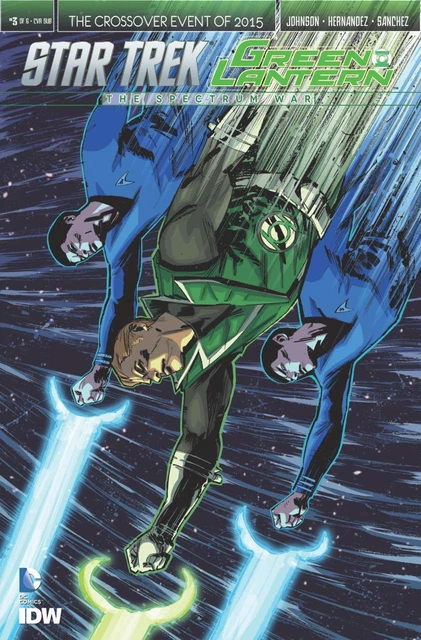 Star Trek/Green Lantern #3C VF/NM; IDW | we combine shipping