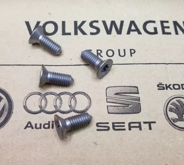 4x  🔺️Genuine VW Audi Skoda SEAT brake disc retaining screw M6x16 🔺️N10648301