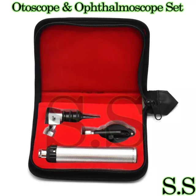 NEW Professional Physician OPHTHALMOSCOPE OTOSCOPE DIAGNOSTIC SET + NT-939