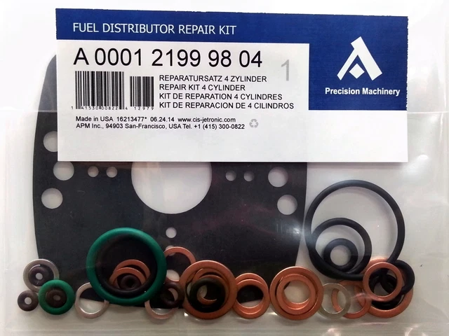 0438100107 Repair (Rebuild) kit for Bosch Fuel Distributor Mercedes 230E W123