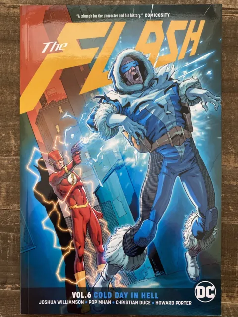 The Flash Vol. 6: Cold Day In Hell TPB FIRST PRINTING - New!!