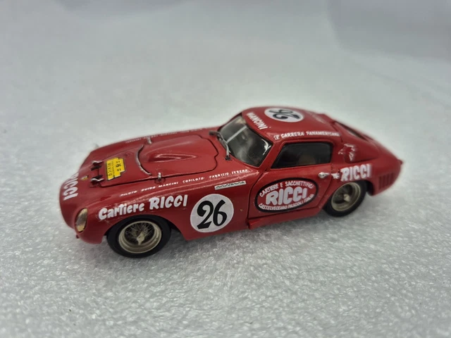 FERRARI TESTAROSSA KOENIG Turbo Cabriolet Geneve 1989 Kit Monté Mog Modeles 1:43 EUR 179,95 - FR