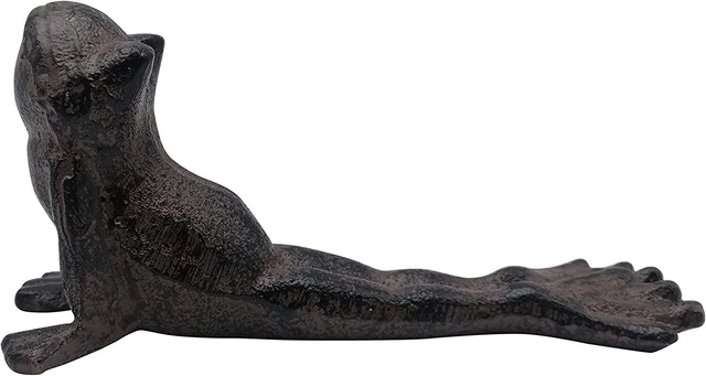 Comfy Hour Antique and Vintage Animal Collection Cast Iron Door Stopper - Yoga 2