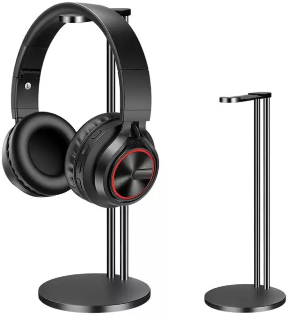 New Universal Alloy Earphone Headset Hanger Headphone Stand Holder Desk Display