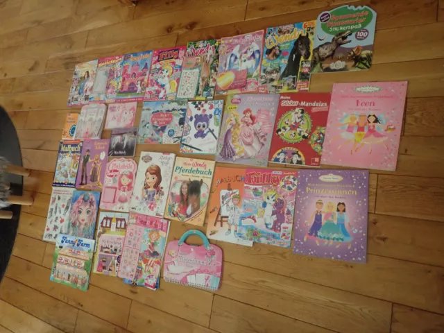 Sticker Buch Mal Buch Reise Urlaub Unterwegs Miss Melody Wendy Sofia Pferde etc