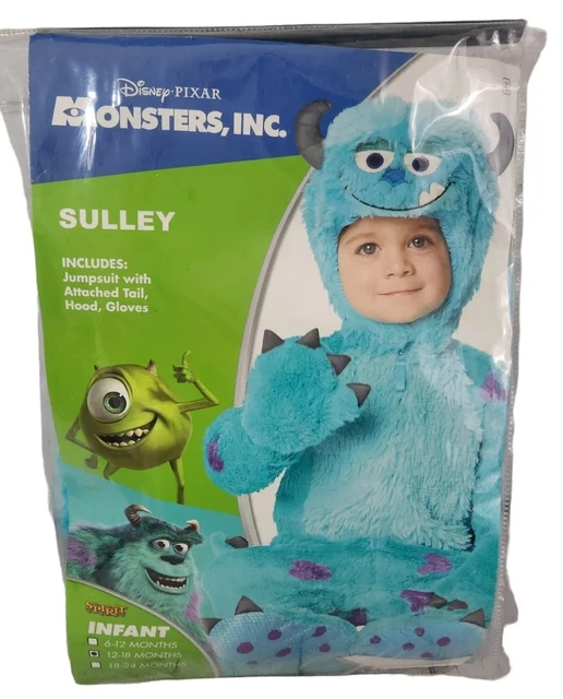 DISNEY PIXAR MONSTERS Inc. Sulley Halloween Costume Baby Toddler 1218
